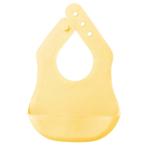 T-REX чай Rex Smart bib пастель желтый . еда фартук нагрудник bib с карманом 