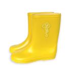  резиновые сапоги KIDS желтый 19cm сапоги Kids ребенок дождь товары непромокаемая одежда входить . входить . подготовка девочка мужчина симпатичный модный сделано в Японии yua-z Army world 