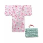 Seraph セラフ 簡単に着られる浴衣セット ピンク 130cm 浴衣 ゆかた 女の子 キッズ お祭り 夏祭り 花火大会