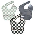  Thai NEAT u чернила ru легкий bib 3 упаковка Boy The Checkers фартук 3 шт. комплект Tiny Twinkle. еда фартук 6 месяцев 