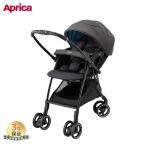 ベビーカー a型 アップリカ ラクーナ クッション AG グレー Luxuna Cushion AG A型ベビーカー 両対面 正規品 保証3年 送料無料