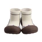 Attipas アティパス Beanie ビーニー グレー 12.5cm ベビーシューズ ファーストシューズ トレーニングシューズ ベビー シューズ 靴 赤ちゃん ベビー ギフト