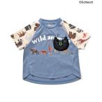 BIT'Z ビッツ シュライヒコラボ 水陸両用 Tシャツ ブルー 110cm 水陸両用 半袖 アウトドア 水遊び キッズ FOインターナショナル