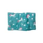 ユアーズアーミーワールド ネックウォーマー ユニコーン グリーン Orangebonbon オレンジボンボン キッズ ジュニア マシュマロニット 首 あったか