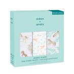 エイデンアンドアネイ モスリンスワドル 2026 馬年 おくるみ 3枚入り イヤー オブ ザ ホース Year of the horse