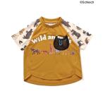 BIT'Z ビッツ シュライヒコラボ 水陸両用 Tシャツ マスタード 110cm 水陸両用 半袖 アウトドア 水遊び キッズ FOインターナショナル