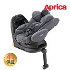 ショッピンググラグラ チャイルドシート アップリカ フラディア プラス ライト ISOFIX ライトグレー GR 回転式 ベット型 4年保証 正規品 送料無料