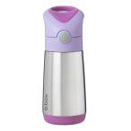 ビーボックス b.box ドリンクボトル sugar plum シュガープラム ステンレス製 ストローボトル 水筒 350ml
