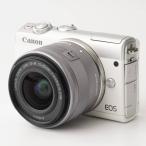 キヤノン Canon EOS M100 ホワイト / EF-M 15-45mm F3.5-6.3 IS STM