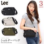 Lee リー ショルダーバッグ ミニショルダー 撥水加工 はっ水 肩掛け 斜め掛け 小さめ コンパクト 横型 旅行 レディース メンズ 426098