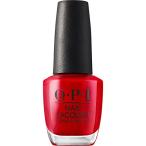 OPI マニキュア 高発色 塗りやすい 赤 15mL (ネイルラッカー NLN25)