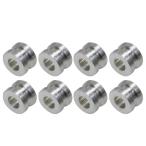 M3x6 aluminium проставка LW cut 4.0mm толщина (8 штук )[SI] [ Eagle модель ][#AS603040LW-SI]