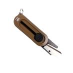 tsulino(Tsulino) sliding type compact tongs Brown 120mm