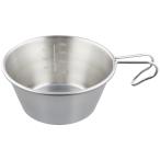 キャプテンスタッグ(CAPTAIN STAG) シェラカップ ステンレス ビッグ シェラカップ 1.0L 螺旋仕上 ステンレス製 日本製 燕三条...