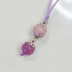 ショッピング恋愛 願い事ストラップ／恋愛運／インカローズ＆ルビー／恋愛のお守り