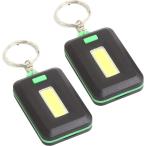  аудио вентилятор COB type брелок для ключа type LED свет ручной фонарь panel свет одиночный 4 батарейка 3шт.@ использование батарейка. не прилагается зеленый 