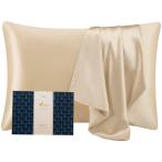 ショッピングシルク 枕カバー ツルワ シルク枕カバー 6Aクラスシルク100% 22匁 片面シルクタイプ テンセル 封筒式 洗える シルクピローケース 摩擦軽減 美肌 美