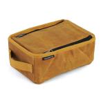 asobito(asobito) посуда для походов кейс L размер Camel кейс для хранения место хранения сумка водонепроницаемый натуральный материалы 100% предубеждение хлопок брезент кейс книга