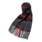 ショッピングVita Ｖｉｔａ Ｎａｔｕｒ ウール95％カシミヤ5％ カシミヤブレンドウールストール 大判(190cm×60cm) チェック柄（チャコールスチュワ