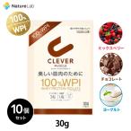 プロテイン クレバー マッスル WPI ホエイプロテイン  30g（1回分）×10個セット チョコレート ミックスベリー ヨーグルト | プロテイン ホエイ 女性 男性