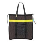 外遊びグッズ リーフツアラー メッシュトートバッグ ビーチ/プール/シュノーケル/ダイビング ブラック(BK)