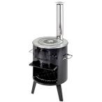 BBQ・七輪・焚火台 キャプテンスタッグ KAMADO(釜戸) 煙突ストーブ