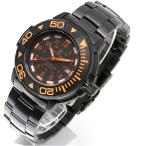 アウトドアウォッチ・時計 スミス&amp;ウェッソン SWISS TRITIUM DIVER WATCH(スイス トリチウム ダイバー ウォッチ) ブラック×オレンジ