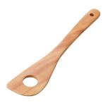 キッチンツール キャプテンスタッグ ウッドブレス クッキングへら(穴あき)