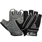  велоодежда lado weather cycle перчатка половина палец перчатки / велосипед L черный 