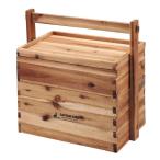  кемпинг строение инструмент Captain Stag CS Classics из дерева .. моти 2 уровень крышка есть 