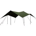 ショッピングdod タープ・シェルター DOD ヒレタープ カーキ