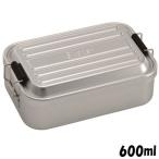 アルミ 弁当箱 1段 ロック式 600ml AFT6（yahoo）