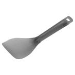 キッチンツール キャプテンスタッグ G-FLOAT 炒めシャモジショート SM(スモーク)