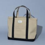 トートバッグ ORCIVAL TOTE BAG MIDDLE(トートバッグ・中) ONE SIZE LT.KHAKI×BLACK