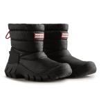 ショッピングハンター 防寒ウィンターブーツ ハンター INTREPID SHORT SNOW BOOT(イントレピッド ショートスノーブーツ) 3/22cm BLACK