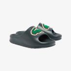 サンダル・マリンシューズ LACOSTE 25春夏 SERVE SLIDE 2.0125 4 CFA 4 DQ1(DK GRN/GRN)