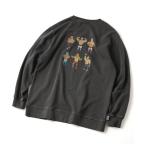 トップス(メンズ) gym master 9.4oz ピグメントレスラー スウェットシャツ M チャコール(04)