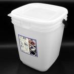 シンワ コマセバケツ角 約25L ナチュラル(N)