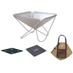 【8/31まで全品+P5%】 BBQ・七輪・焚火台 スノーピーク 焚火台Mスターターセット