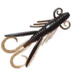 1/27まで全品+P5% バス釣り用ソフトルアー バークレイ パワーバルキーホッグ 3インチ CPBF(チョコレートパープルブルーフレック)