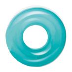 外遊びグッズ INTEX トランスペレントチューブ 浮き輪 76cm 76cm ブルー