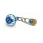 【店内全品+P5%】 リールカスタムパーツ LIVRE BJ(ビージェイ) 15ソルティガ用 66-74mm TIB(チタン×ブルー)