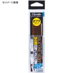 がまかつ GAMAKATSU オリジナル シリコンスカート(ラウンド) 0.6mm グリーンパンプキン×ブラック