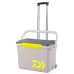 【店内全品+P5%】 フィッシングクーラー ダイワ シークールキャリー II S2500 25L グレー×イエロー
