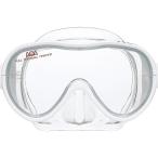 外遊びグッズ エーキューエー ベガライト スノーケルマスク レディース&amp;細顔メンズ用 ホワイト