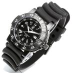 アウトドアウォッチ・時計 スミス&amp;ウェッソン SWISS TRITIUM 357 SERIES DIVER WATCH ブラック