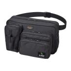 5/30-6/1は全品+P5% タックルバッグ エバーグリーン B-TRUE バンクスタイルヒップバッグ ブラック