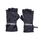 フィッシンググローブ Fishman(フィッシュマン) 夏用5フィンガーレスグローブ XXL ブラック