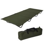 【店内全品+P5%】 アウトドアベッド DOD バッグインベッド カーキ