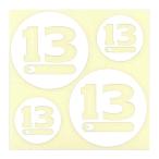 ブリーデン ディカール Bーサークル(13CIRCLE) #01 ホワイト